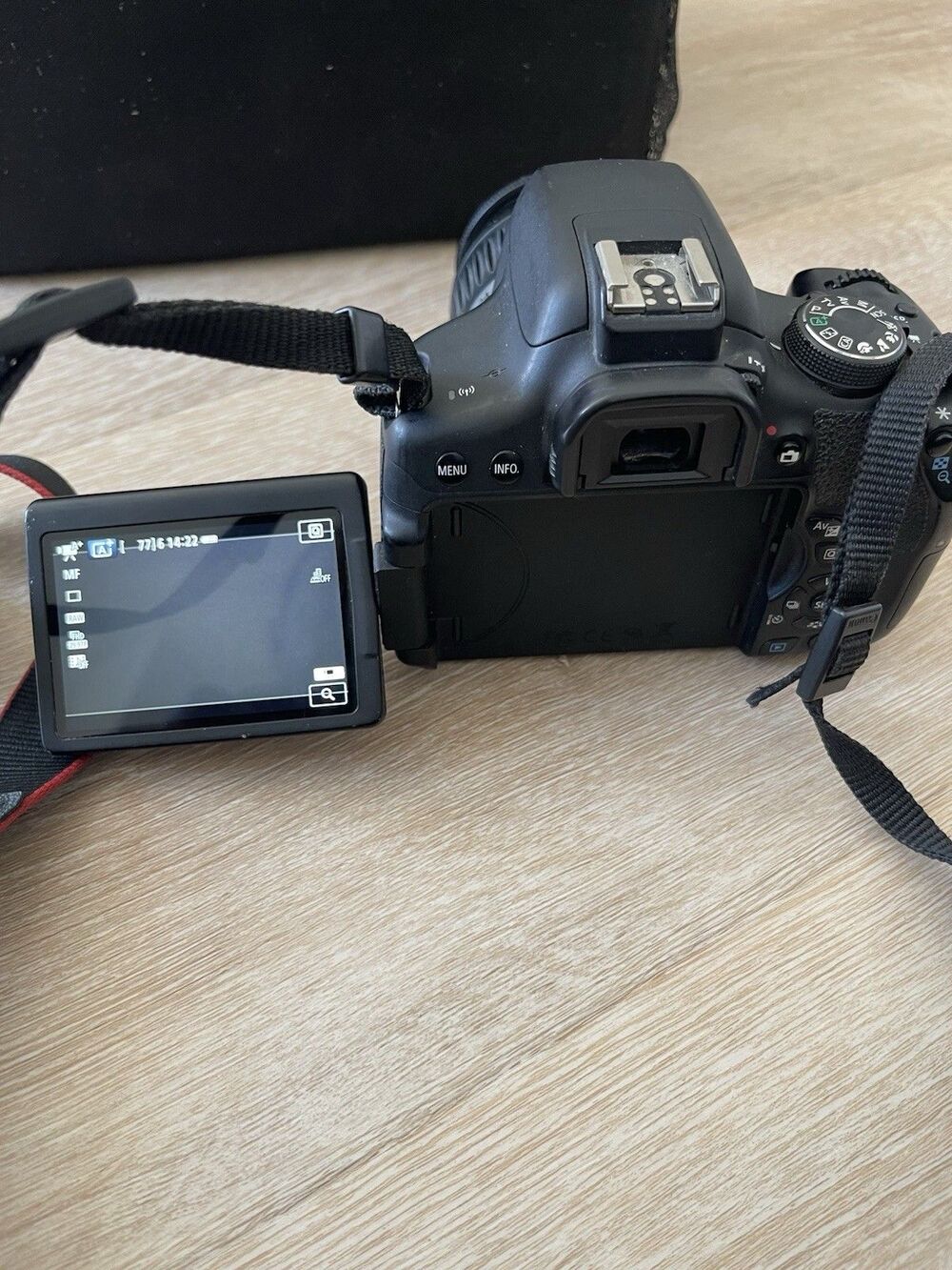 Canon EOS T6i 24.2MP Digital SLR Camera, 18-55mm f/3.5-5.6 IS STM - Picture 14 of 16